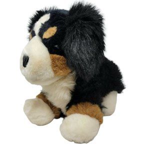 Bernese Mountain Dog Plush Stuffed Animal 16" Black Brown White Soft! Chosun
